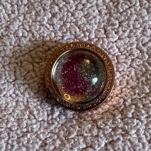 Wicked Silhouette Pink Pin with Glitter